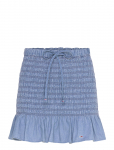 Tommy Jeans - Tjw Chambray Ruched Skirt - L&uuml;hikesed seelikud - XS