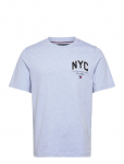 Tommy Hilfiger - Hilfiger Script Nyc Tee - L&uuml;hikeste varrukatega - XXL