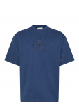Calvin Klein Jeans - Ss Hero Monologo Emb 16S Crewnck - L&uuml;hikeste varrukatega - S