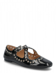 Bianco - Bialilja Cross Mary Jane Studded Faux Leather - Mary Jane kingad - 37
