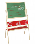 ROBA - Children's Blackboard Easel With Shelf And Stool - Joonistuslauad - 112X 69X 41.5CM