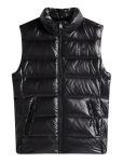 Tommy Jeans - Tjw Slim Zip Print Down Vest - Polsterdatud vestid - L