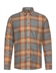 Lindbergh - Checked Twill Shirt L/S - Ruudulised s&auml;rgid - S