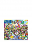 Eeboo - Giant Puzzle 36 Pcs - Fairies & Tales - Klassikalised m&otilde;istatused - ONE SIZE