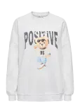 ONLY - Onlbila L/S Bear O-Neck Swt - Dressipluusid - S
