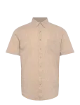 Lindbergh - Cotton/Linen Shirt S/S - L&uuml;hikeste varrukatega s&auml;rgid - XXXL
