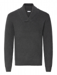 Lindbergh - Shawlcollar Lambswoollook Knit - V-kaelusega - XXL