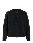 Vila - Vibrianna O-Neck L/S Bow Knit Cardigan - Kardiganid - S