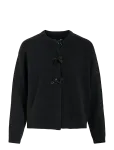 Vila - Vibrianna O-Neck L/S Bow Knit Cardigan - Kardiganid - S