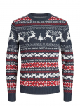 Jack & Jones - Jjxmas Frosty Knit Crew Neck Jnr - Pulloverid - 152