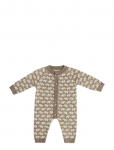 Smallstuff - Jumpsuit, Ao Elephants, Merino Wool, Nature Melange - Kombinesoonid - 92/98