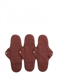 Imse Vimse - Sanitary Pads Classic Night, Warm Brown 3-Pack - Menstuatsioonitooted - ONE SIZE