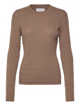 Rosemunde - Rwdarcy Ls Pointelle Crew Knit - Džemprid - XL