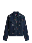 Tommy Jeans - Ryan Rglr Trckr Jckt Cr Ei6059 - Voodrita teksatagid - XL