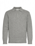 Selected - Slhcody Ls Knit Relaxed Half Zip Polo - Poolpika lukuga džemprid - XXL