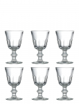 La Roch&eacute;re - Perigord Vinglas - 6 Glas - Punase veini klaasid - 19 CL