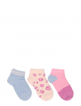 Melton - Leopard Sneaker Socks - 3 Pack - Sokid - 23/26