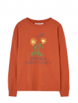 THE ANIMALS OBSERVATORY - Flowers Red Dof Lonf Sleeve T-Shirt - Pikkade varrukatega T-s&auml;rgid - 14 Y