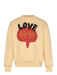 THE ANIMALS OBSERVATORY - Hearts Soft Brown Bear Sweatshirt - Dressipluusid - 8 Y
