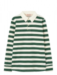 THE ANIMALS OBSERVATORY - Stripes Freen Eel Polo Shirt - Pikkade varrukatega polos&auml;rgid - 12 Y