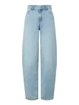 Pieces - Pcgrace Mw Barrel Ank Jeans Noos Bc - Barrel-teksad - 33 x 30