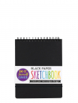 Ooly - Sketchbook - Diy - Black 20,5X26,5 Cm - Kalendrid ja m&auml;rkmikud - ONE SIZE