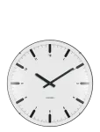KARLSSON - Wall Clock Realista Dome White - Seinakellad - &Oslash; 35 CM