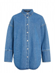 Vila - Vimalou L/S Detailed Denim Shirt - Pikkade varrukatega - 42
