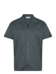 The Resort Co. - Jacquard Resort Shirt Juniper Green - Vabaaja s&auml;rgid - XL