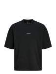 Jack & Jones - Jcoinfinity Print Back Sweat Ss - L&uuml;hikeste varrukatega - XL