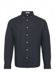 Gant - Reg Cotton Linen Print Shirt - Linased s&auml;rgid - XXXL