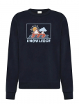 Knowledge Cotton Apparel - Relaxed Printed Crew Neck - Dressipluusid - L