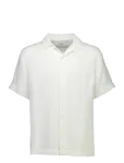 Lindbergh - Cotton Muslin Resort Shirt S/S - Vabaaja s&auml;rgid - XL