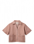 Sofie Schnoor - Manjasw Short Sleeve Denim Shirt - L&uuml;hikeste varrukatega - 42