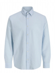 Jack & Jones - Jjebreeze Linen Blend Shirt L/S Sn Jnr - Pikkade varrukatega s&auml;rgid - 164