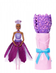 Barbie - Petal Pop Scented Fashion Doll With Purple Dress, Reveal Accessories Like Bunny & More - Nukud - ONE SIZE