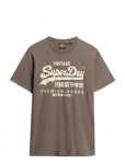 Superdry - Vl Workwear Relaxed Tee - L&uuml;hikeste varrukatega - S