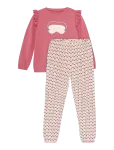 Minymo - Pyjamas Ls Set Aop - Pidžaamakomplektid - 104