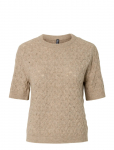 Pieces - Pclelou Ss O-Neck Knit Noos Bc - Džemprid - XS