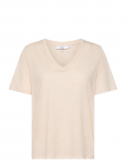 Coster Copenhagen - Cc Heart Basic Regular V-Neck T-Shi - L&uuml;hikeste varrukatega - XS