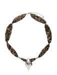 My Jewellery - Necklace Leopard Cord Heart - Statement kaelakeed - ONE SIZE