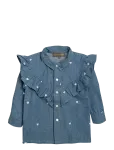 Hanevild - Heart Denim Shirt - Pikkade varrukatega vabaajakleidid - 134/140