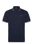 Hackett London - Hs Coast Tipped Polo - L&uuml;hikeste varrukatega - M