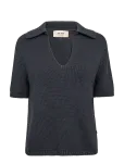 MOS MOSH - Mmarin Ss Collar Cotton Knit - Džemprid - XS