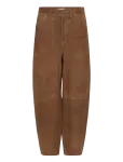 InWear - Helkiiw Barrel Suede Jeans - Nahksed retuusid-p&uuml;ksid - 44