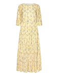 Bubbleroom - Butterfly Sleeve Maxi Dress - Maksikleidid - S