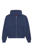 Prohibited - Oversized Zip-Hoodie Navy - Kapuutsiga pusad - M