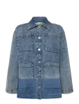 Stella Nova - Dip Dye Denim Shirt - Pikkade varrukatega - 34