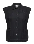 ONLY Carmakoma - Carkennedy Sl Dnm Waistcoat Box Bj - L&uuml;hikesed teksap&uuml;ksid - 48