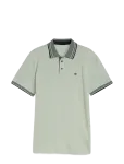 Tom Tailor - Printed Polo - L&uuml;hikeste varrukatega - XL